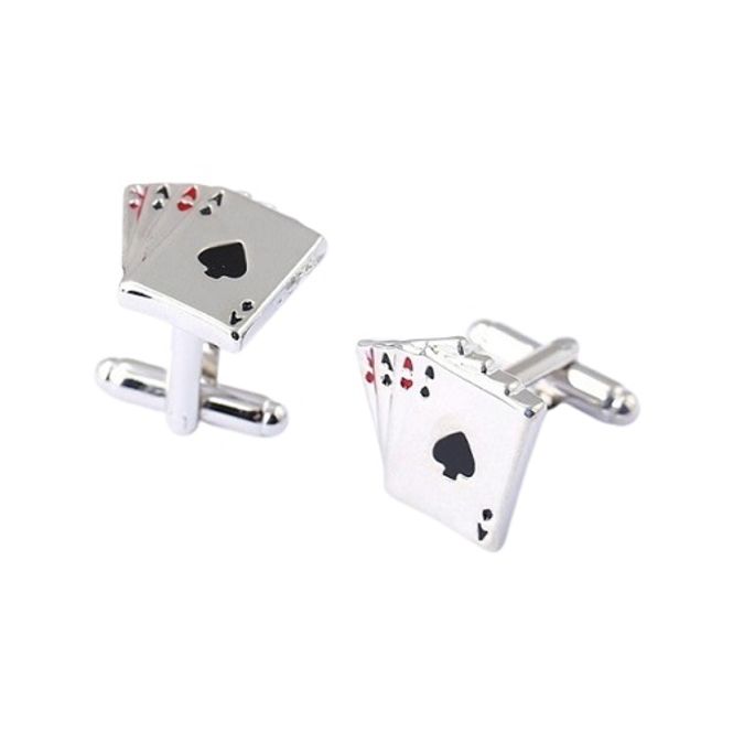 Hovedbilde Poker mansjettknapper